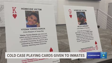 Florida Cold Case Card Deck Aims To Crack Unsolved Homicides