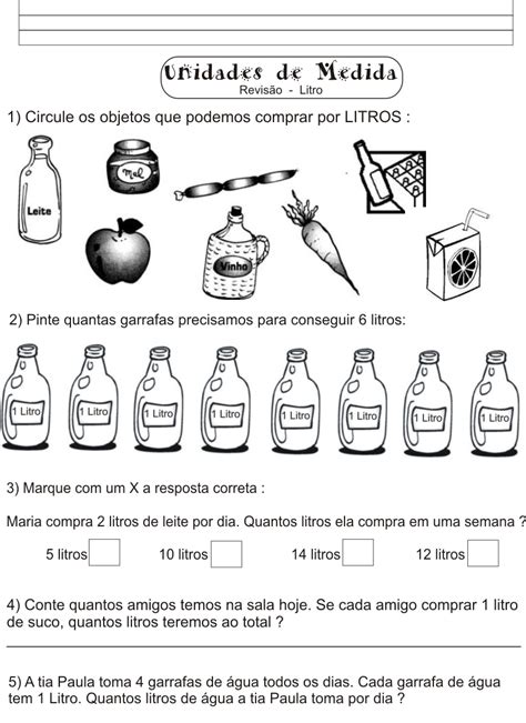 Medidas De Massa Atividade Braincp