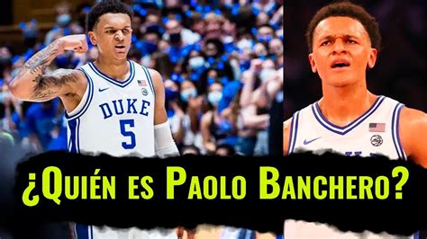 🏀🤔 ¿quién Es Paolo Banchero ¿por Qué Fue El Pick 1 Del Draft De La