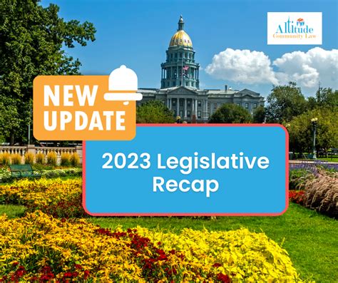 2023 Legislative Recap - Altitude Community Law