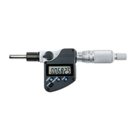 Mitutoyo Digimatic Micrometer Head With Spc Plain Flat