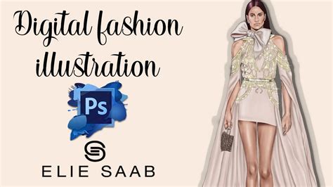 Digital Fashion Illustration With Photoshop Youtube