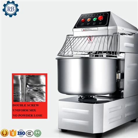 Commercial Kitchen Equipment Bakery Dough Mixer Machine Spiral Flour