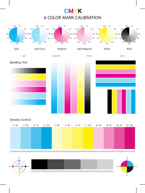 Print Color Test Page 6 Color Cmyk | PDF