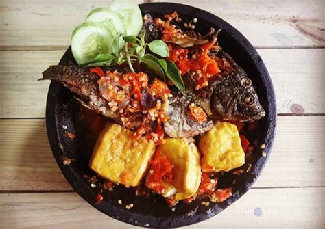 Resep Pecak Ikan Mujair Dan Tahu Oleh Anisah Maulana Cookpad