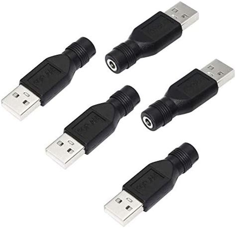 Amazon Sinloon Usb To Dc Adapter Usb A Male To Dc X Mm