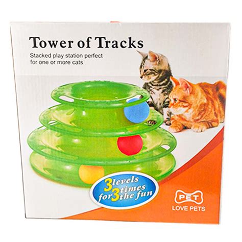 Juguete Interactivo Para Gato Torre Petiland Shop