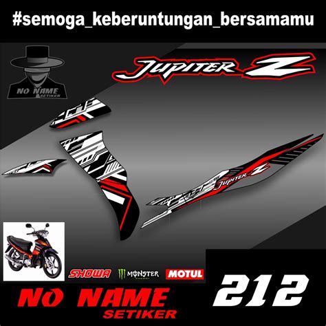 Striping Jupiter Z212 2004 2005 2006 2007 2009 Sticker Sticker