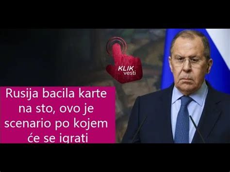 Lavrov U Lice Zapadu Evo Kako E Izgledati Uslovi Za Mir Youtube