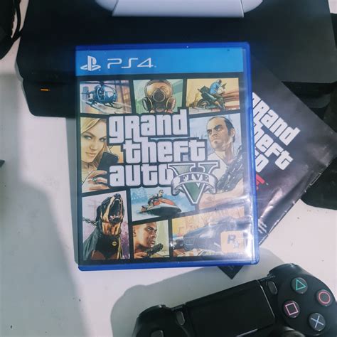 Bd GTA 5 PS4 Grand Theft Auto V Game Cassette Shopee Philippines