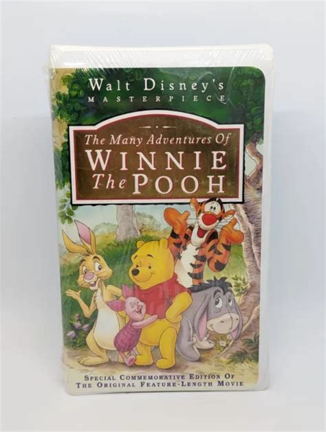 Walt Disneys Masterpiece The Many Adventures Of Winnie The Pooh Vhs