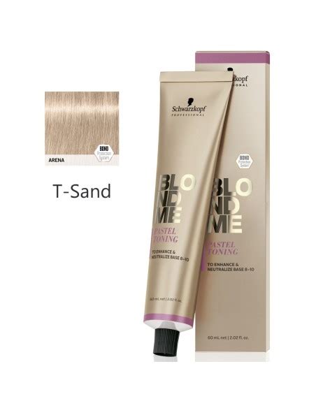 Schwarzkopf BlondMe Pastel Toning T Sand 60 Ml