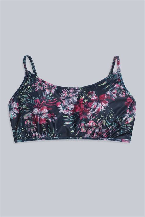 Atlantic Bikini Estampado Con Nudo Trasero Para Mujer Mountain
