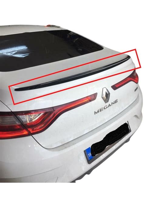 Megane 4 Fiber Spoiler Beyaz Boyalı Fiyatları ve Özellikleri