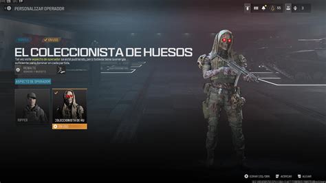 Mw Zombies New Skin Conseguida El Coleccionista De Huesos