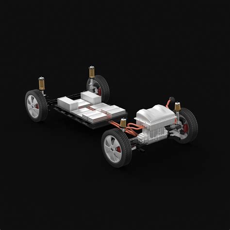 modelo 3d Chasis de coche eléctrico TurboSquid 775668