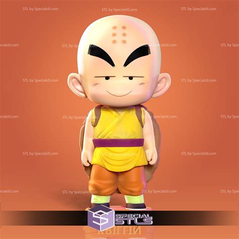 Krillin Kid Dragonball Stl Files Specialstl