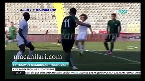 Atiker Konyaspor 3 2 Kardemir Karabükspor HD 11 08 2016 2016 TSYD