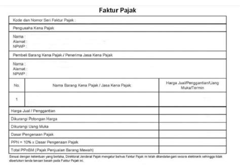 Pkp Gakbisa Buat Faktur Pajak Digunggung Jika Pembeli Bukan Konsumen