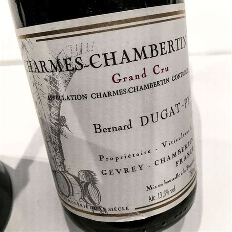 Charmes Chambertin Bernard Dugat Py Burgundy France The Key To