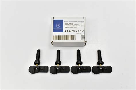 4X CZUJNIK CIŚNIENIA OPON KÓL TPMS A4479051704 MERCEDES BENZ