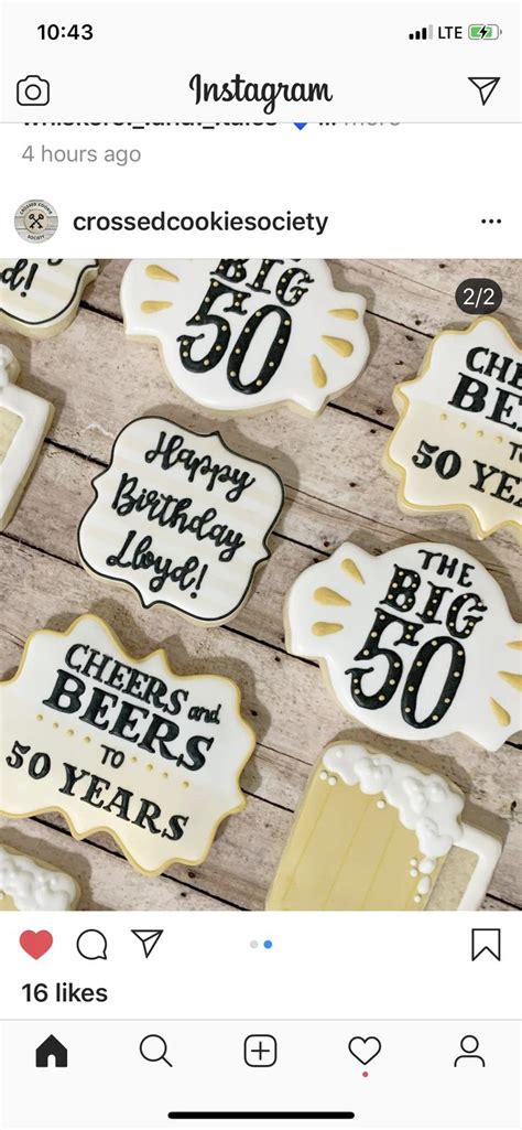 Some Cookies That Are Sitting On Top Of A Wooden Table With The Words