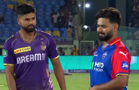 Kkr Vs Dc Ipl Kolkata Knight Riders Win Toss Opt To Bat First