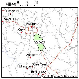 Garner Nc Zip Code Map - Map