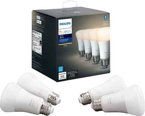 Customer Reviews Philips Hue A Bluetooth W Smart Led Bulb Pack