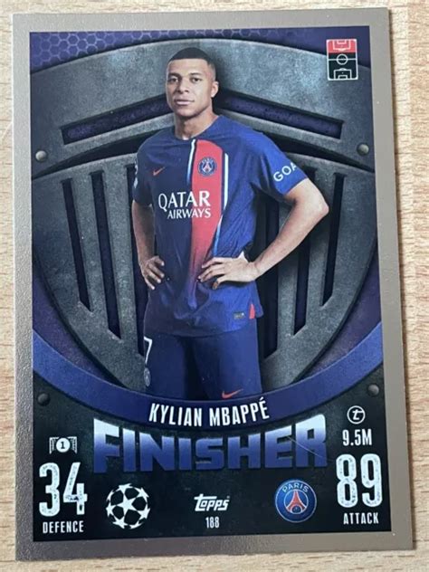 MATCH ATTAX 2023 2024 23 24 Kylian Mbappé Paris Saint Germain PSG