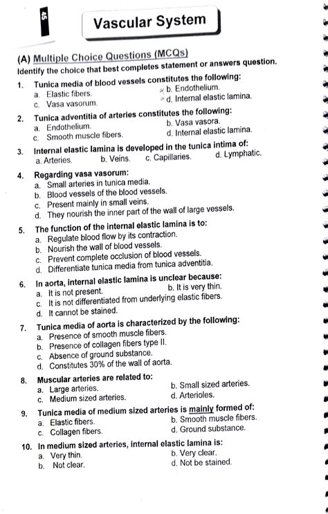 Mcq Histology A Practice Materials Studocu