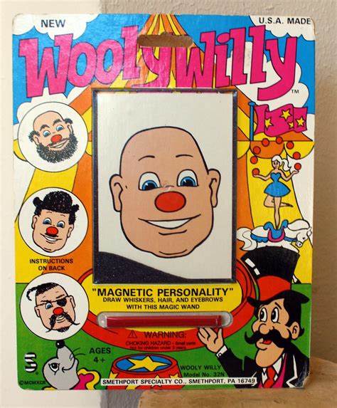 Wooly Willy Toy A Early 1990s Version Of The Classic Magne Flickr