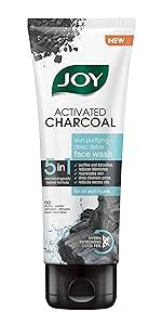 Joy Charcoal Face Wash For Oil Control Dirt Removal Ml Fights