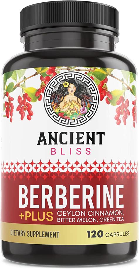 Ancient Bliss Berberina Hcl Mg Con Canela De Ceil N Mel N Amargo