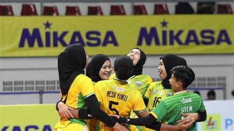 Hasil Proliga Tampil Dengan Pemain Seadanya Gresik Petrokimia