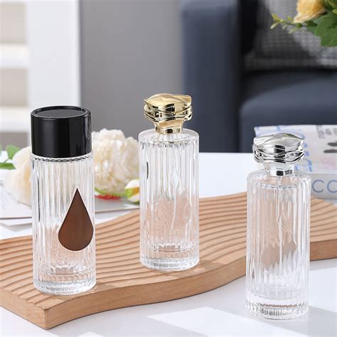 Oz Ml Empty Luxury Glass Perfume Bottle Round Perfume Bottle With