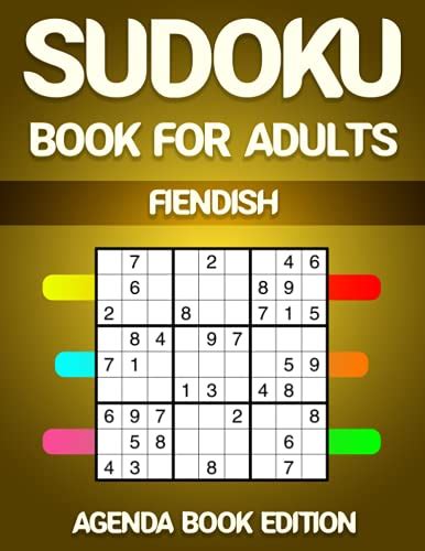 Sudoku Book For Adults Fiendish 300 Hard And Extreme Sudokus For Adults With Experience A4 By