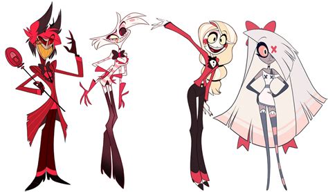 My Favorites Characters Of Hazbin Hotel V1 By Mauricio2006 On Deviantart