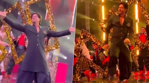 Bollywood News Shah Rukh Khan Brings The House Down In Rare Public