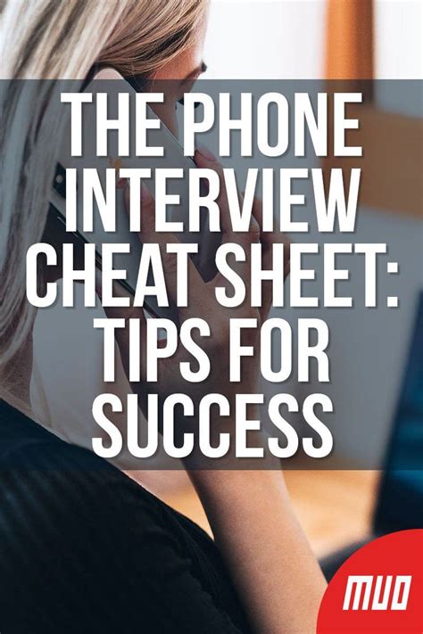 The Phone Interview Cheat Sheet Tips For Success In 2023 Job