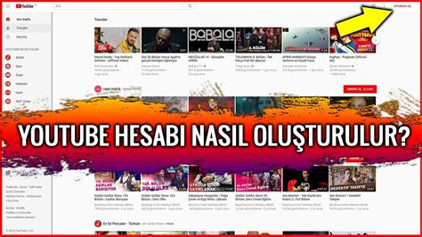 YOUTUBE HESABI NASIL AÇILIR YouTube