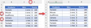 C Mo Eliminar Filas Y Columnas Ocultas En Excel Automate Excel