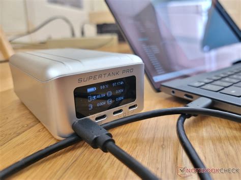 Zendure SuperTank Pro OLED Power Bank Can Fully Recharge Any USB C