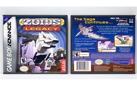 Gaming Relics Game Boy Advance Zoids Legacy