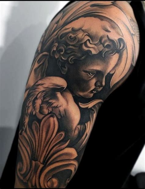 10 Realistic cherub tattoo designs for a divine look