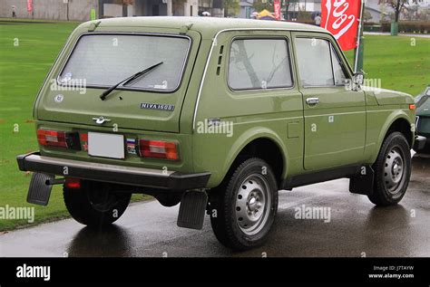 1987 Lada Niva 1600 Rear Stock Photo Alamy