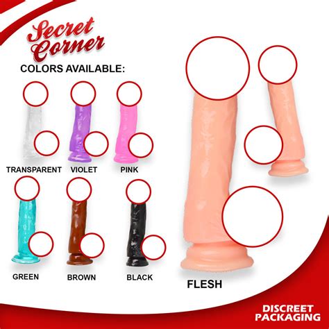 Secret Corner Inch Realistic Penis Real Feel American Dildo Sex Toys