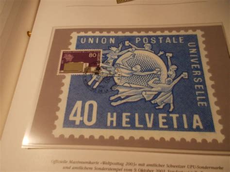 Maximumkarte Union Postale Universelle Kaufen Auf Ricardo