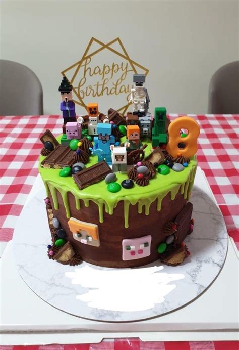 This Minecraft Birthday Cake Is Just Perfect Gtage In 2021