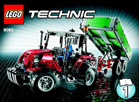 Mode Demploi Lego Set Technic Le Tracteur Et Sa Remorque